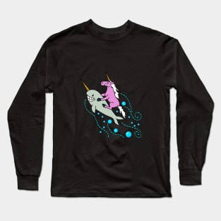 narwhales and unicorns Long Sleeve T-Shirt